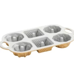Nordic Ware geo bundtlette bakform, 0,8 L