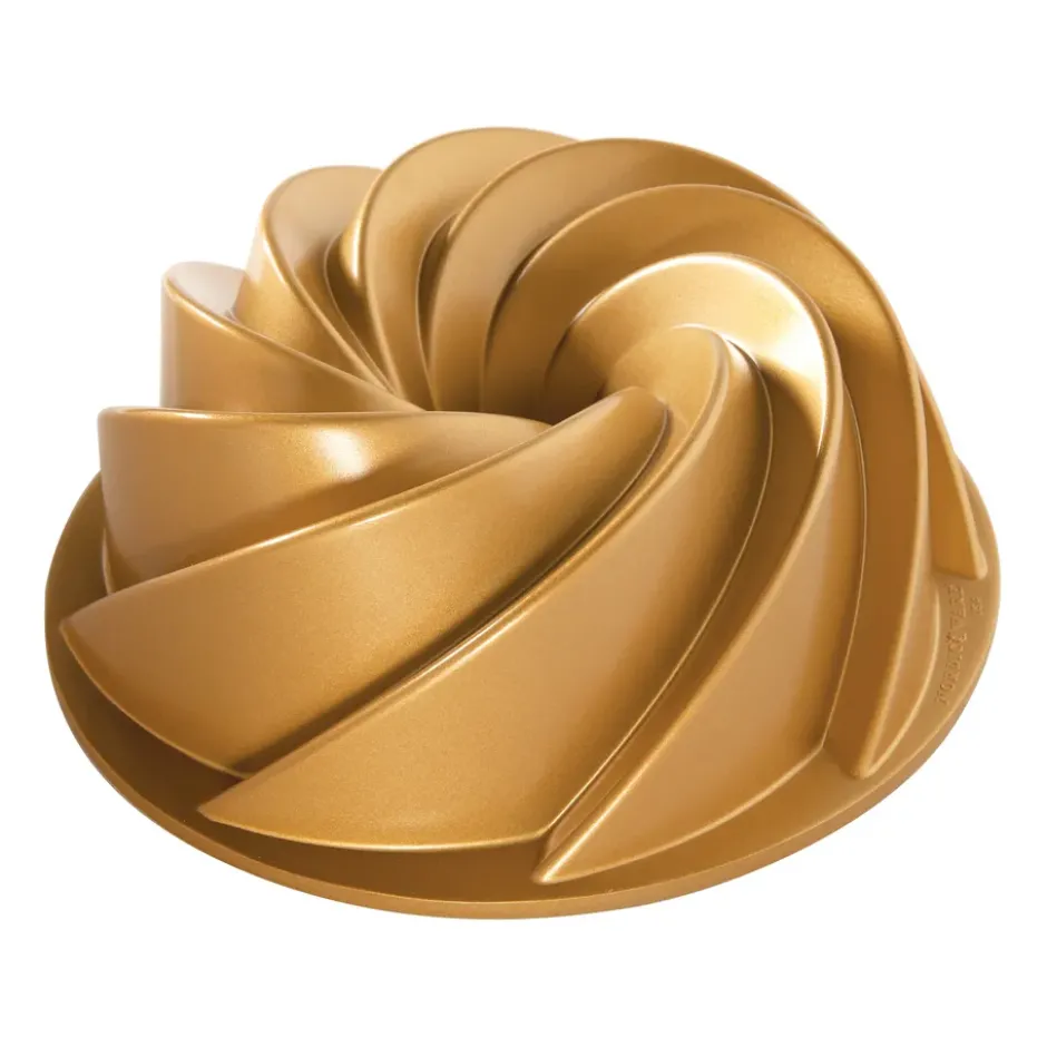 Nordic Ware heritage bundt bakform guld, 2,4 L
