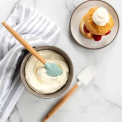Nordic Ware minislickepott bokträ 2-pack, Vit,blå