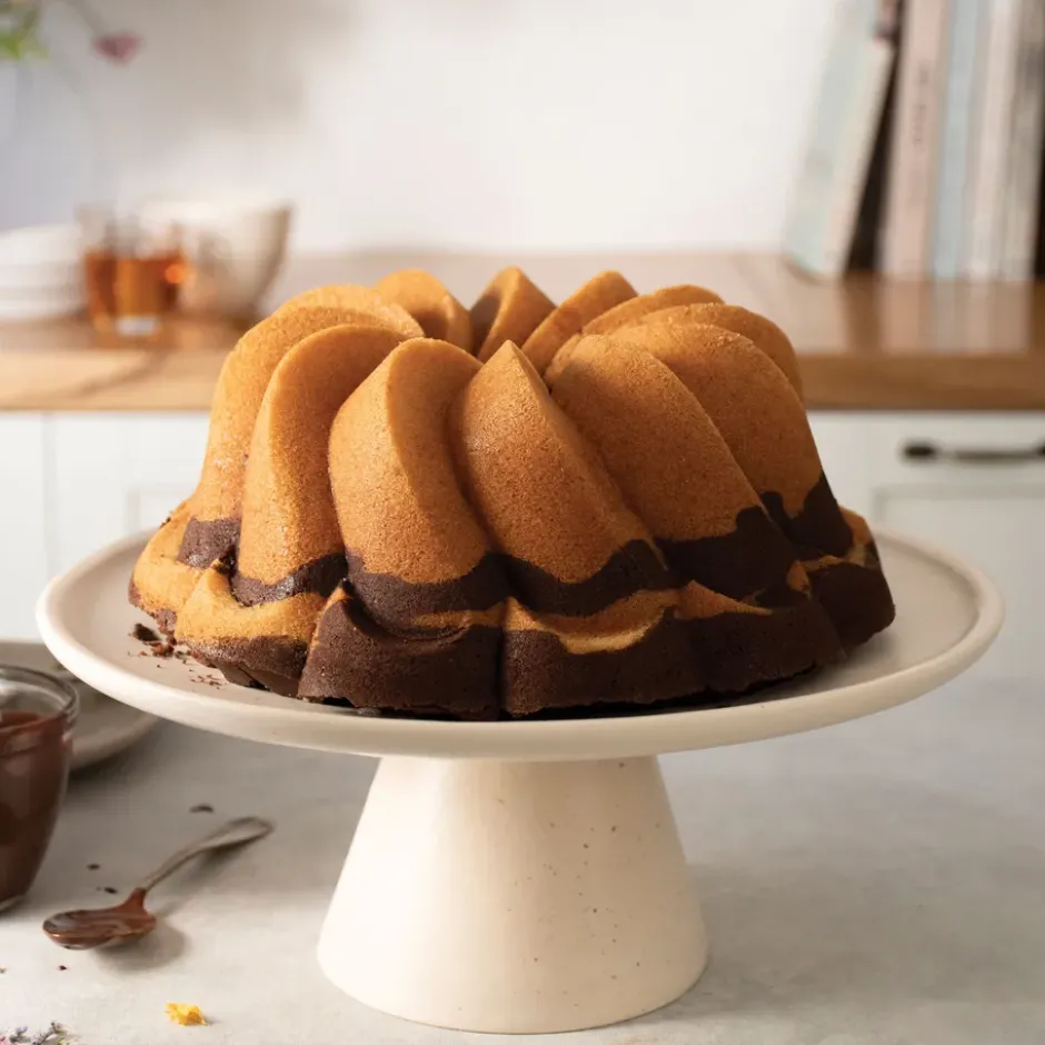 Nordic Ware piroutte bundt bakform 2,4 l, Guld