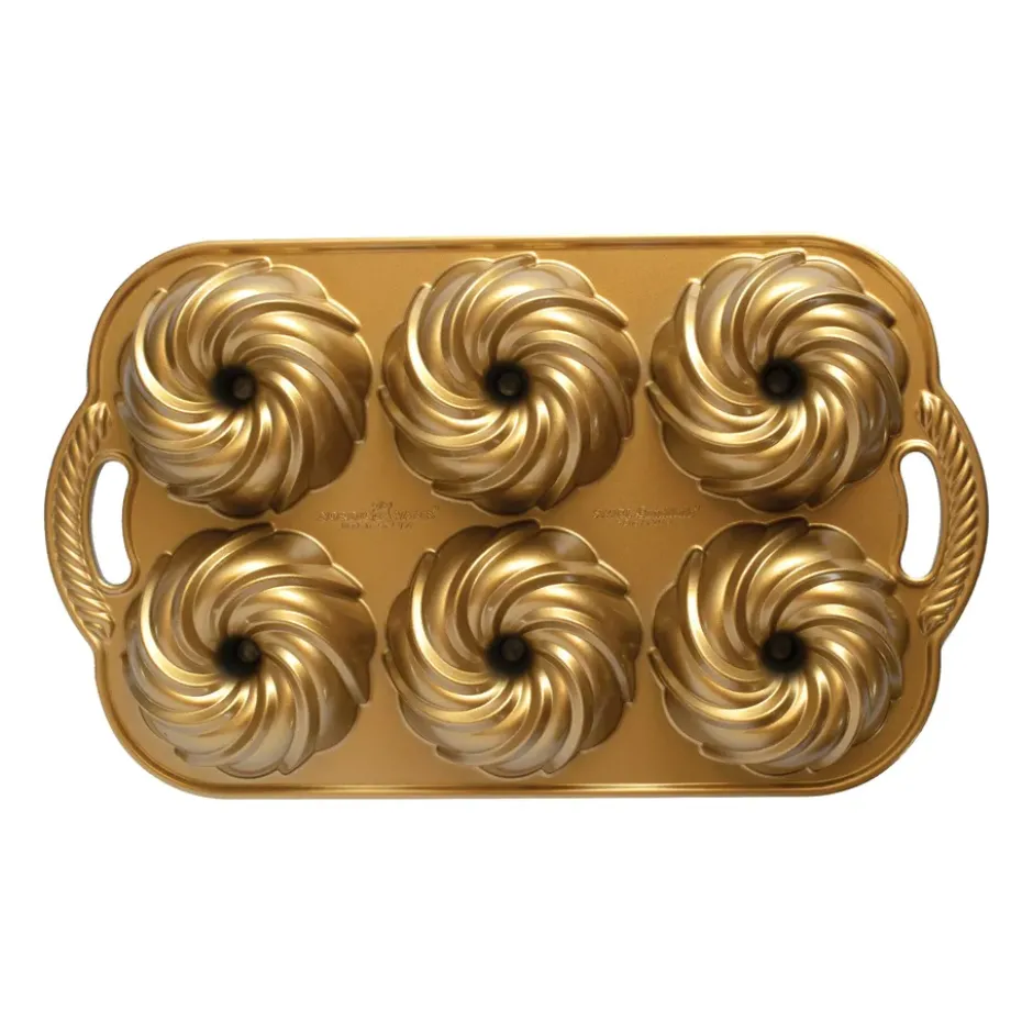 Nordic Ware swirl bundtlette bakform, 1,2 L