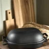Nordwik brödform levain XL 39x26 cm, Svart