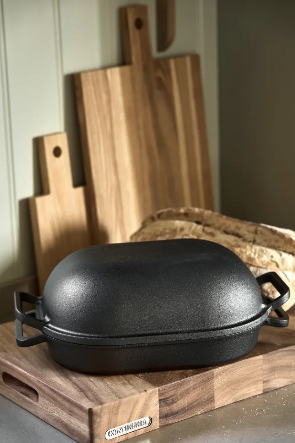 Nordwik brödform levain XL 39x26 cm, Svart
