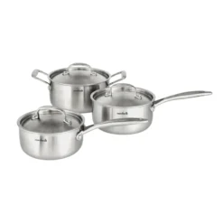 Nordwik grytset 3-ply 3 delar, 1,5 l, 2 l, 3 l