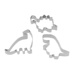 Nordwik pepparkaksform dinosaurie 3 delar, Rostfritt stål