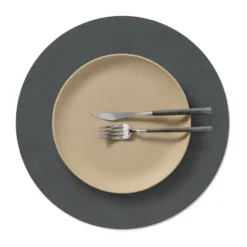 Nupo bordstablett, Anthracite, circle, L
