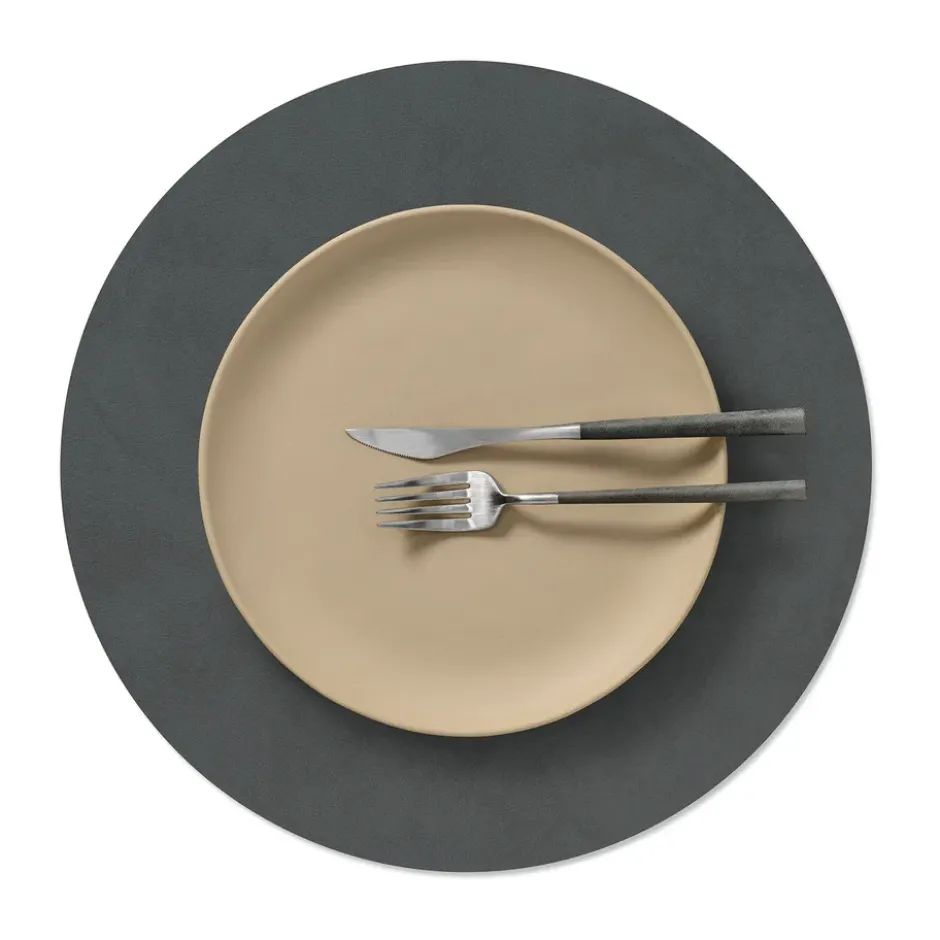 Nupo bordstablett, Anthracite, circle, L