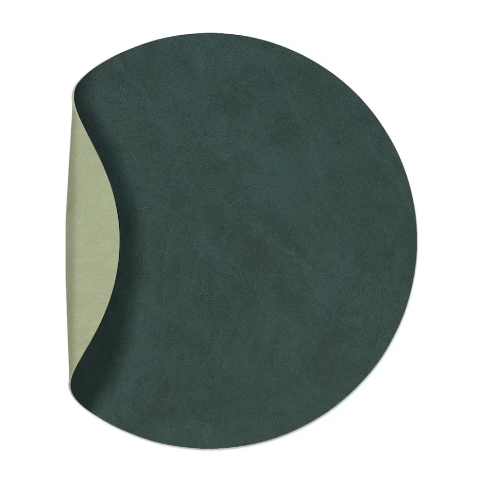 Nupo bordstablett circle vändbar M 1 st, Dark green-olive green