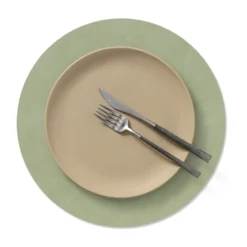 Nupo bordstablett circle vändbar M 1 st, Dark green-olive green