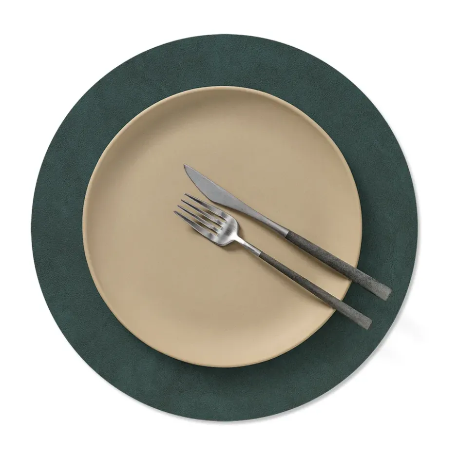 Nupo bordstablett circle vändbar M 1 st, Dark green-olive green