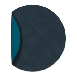 Nupo bordstablett circle vändbar XL 1 st, Midnight blue-petrol