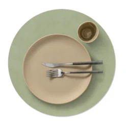 Nupo bordstablett circle vändbar XL 1 st, Dark green-olive green