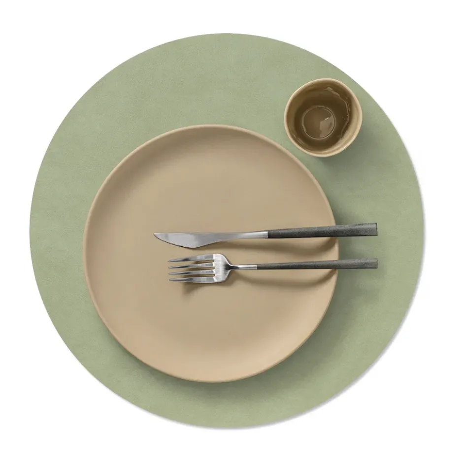 Nupo bordstablett circle vändbar XL 1 st, Dark green-olive green