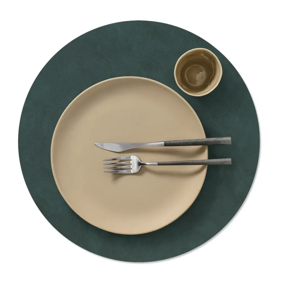 Nupo bordstablett circle vändbar XL 1 st, Dark green-olive green