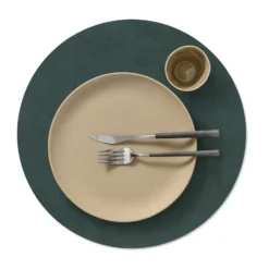 Nupo bordstablett circle XL, Mörkgrön
