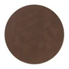 Nupo bordstablett circle XL, Mörkbrun