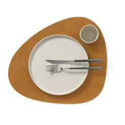 Nupo bordstablett curve L, Burned curry