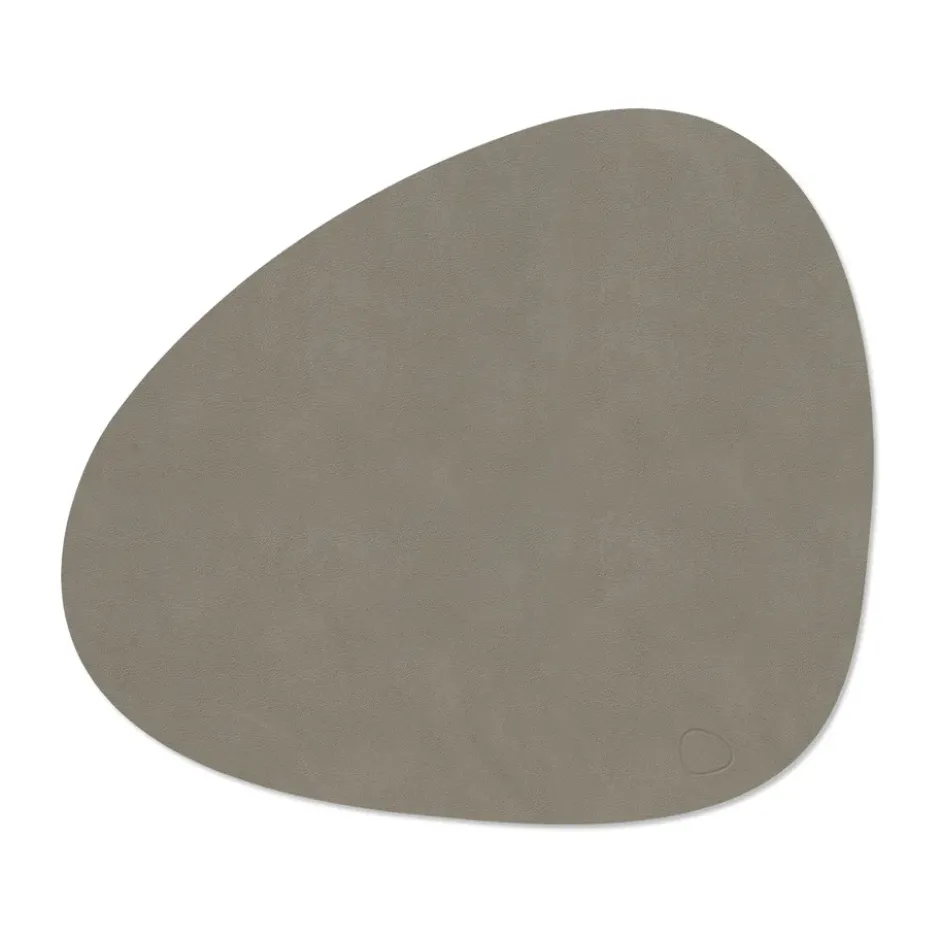 Nupo bordstablett curve L, Flint grey