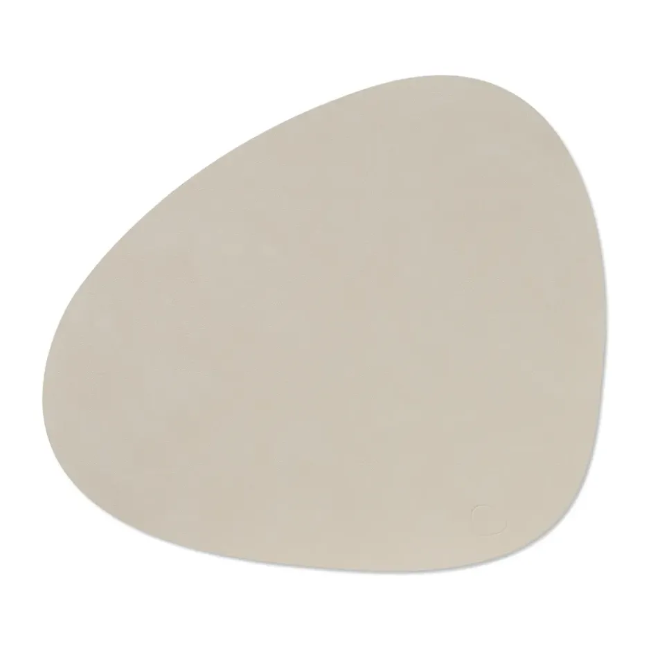 Nupo bordstablett curve L, Oyster white
