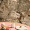 Nupo bordstablett curve L, rosa