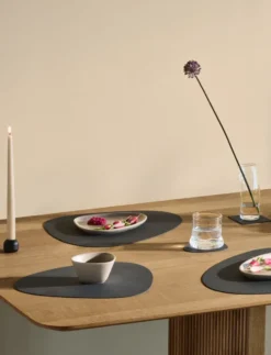 Nupo bordstablett curve M, Anthracite