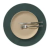 Nupo bordstablett, Dark green, circle, L