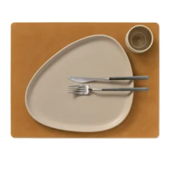Nupo bordstablett square L, Burned curry