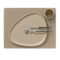 Nupo bordstablett square L, Clay brown