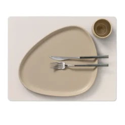 Nupo bordstablett square L, Soft nude