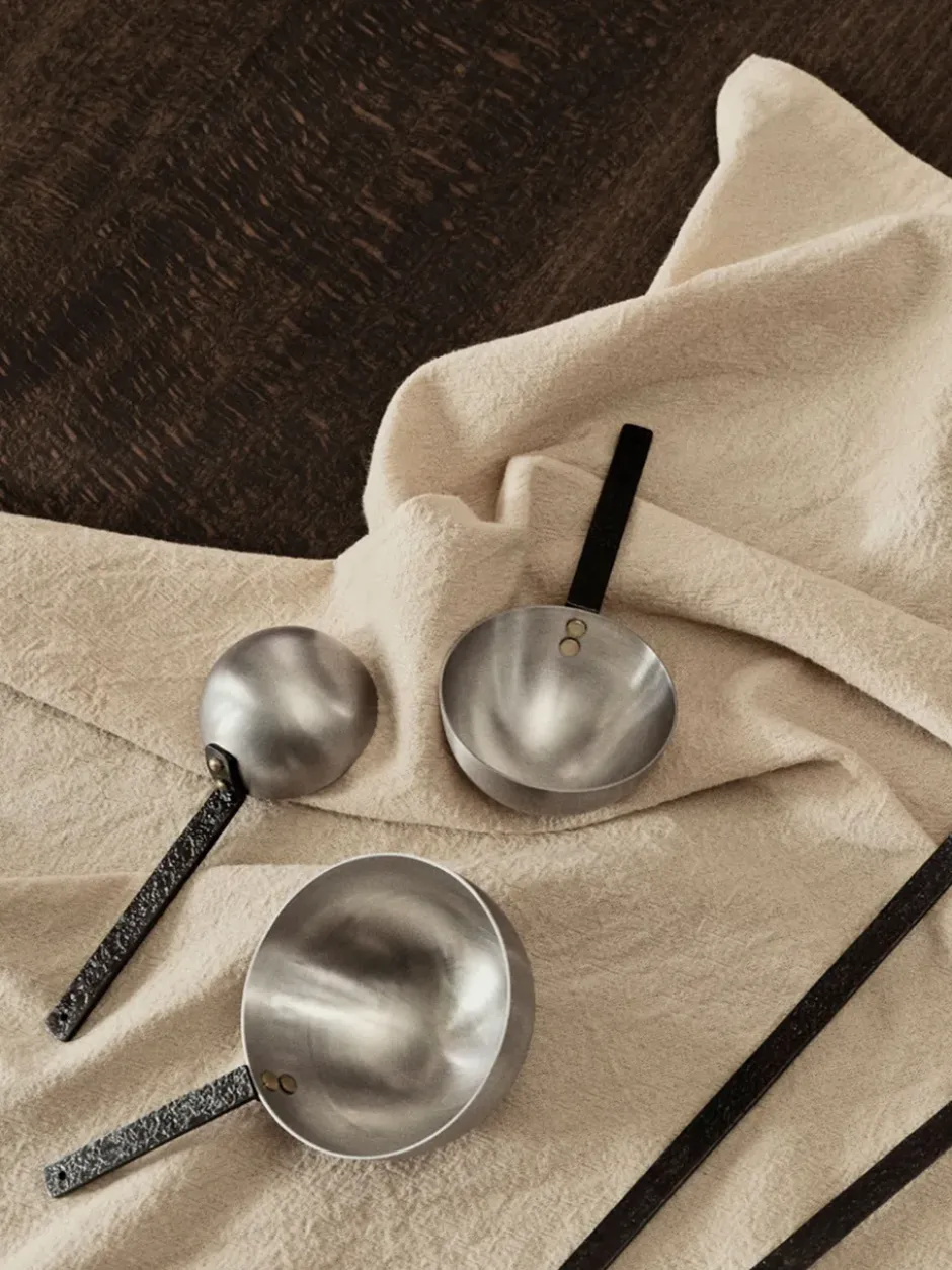 Obra Measuring Spoons måttsats 3 delar, Stainless Steel
