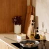 Oljekaraff och dressingshaker 2-delar, Transparent