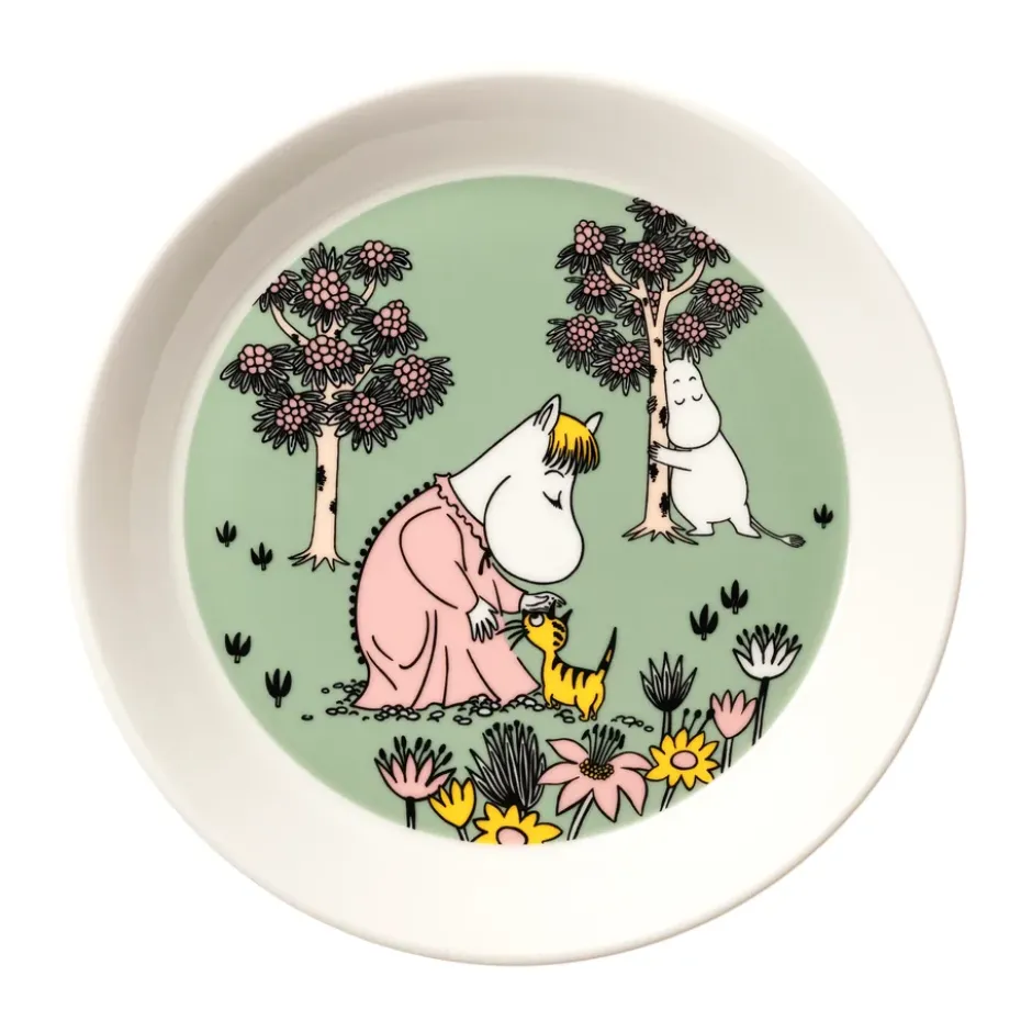 Omtanke Mumintallrik, Ø19 cm