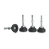Ooni foot kit till modulbord 4-pack, Black