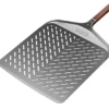 Ooni Signature perforerad pizzaspade, Aluminium-valnöt, 14"