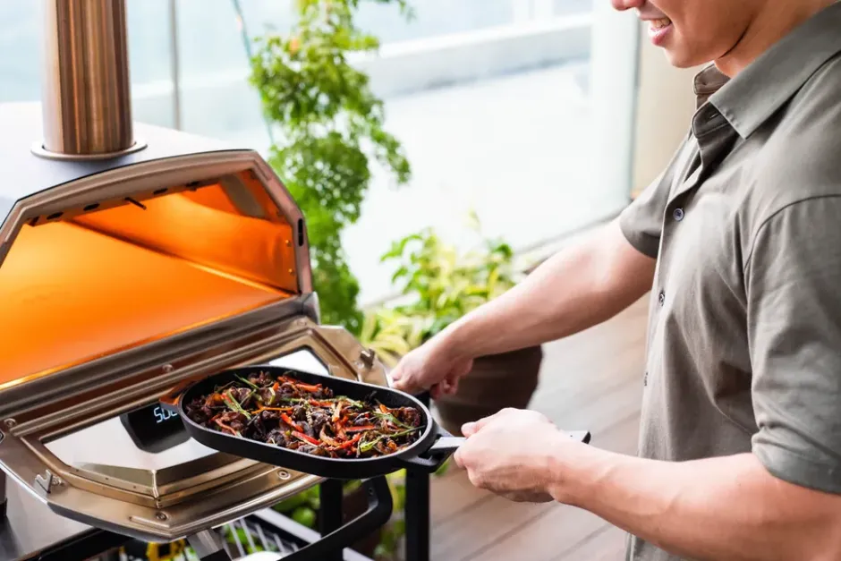 Ooni sizzler stekpanna gjutjärn, Cast Iron