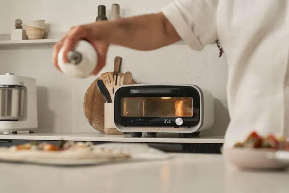 Ooni Volt 2 elektrisk pizzaugn, Polar white