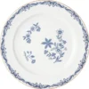 Ostindia tallrik flat, Blå, 27 cm