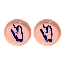 Ottolenghi Feast djup tallrik Ø22 cm 2-pack, Pink-pepper blue