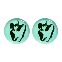 Ottolenghi Feast tallrik L Ø26,5 cm 2-pack, Azure-pepper green