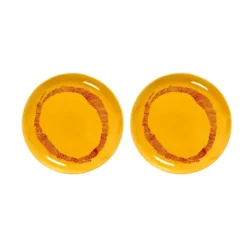 Ottolenghi Feast tallrik S Ø19 cm 2-pack, Yellow stripes-red