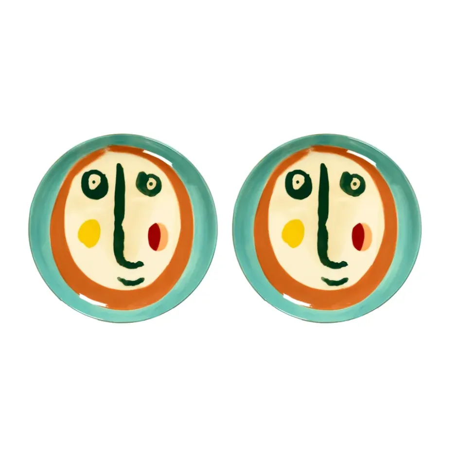 Ottolenghi Feast tallrik S Ø19 cm 2-pack, Face nr 2