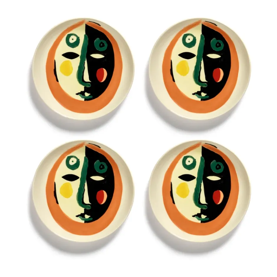 Ottolenghi Feast tallrik XS Ø16 cm 4-pack, Face nr 1