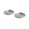 Outdoor Market tallrik, Rostfritt stål, Ø13,5 cm, 2-pack