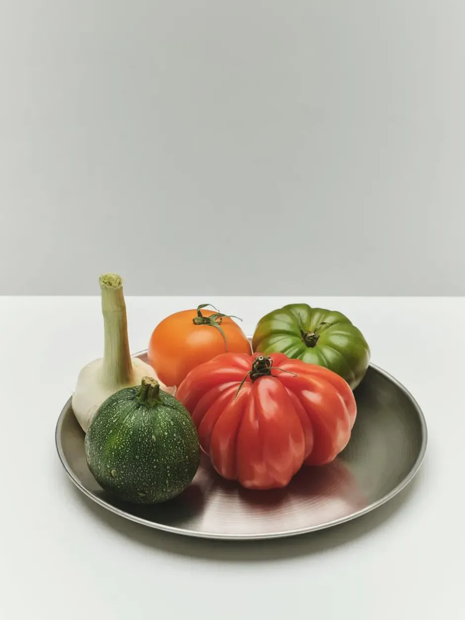 Outdoor Market tallrik, Rostfritt stål, Ø26 cm, 2-pack