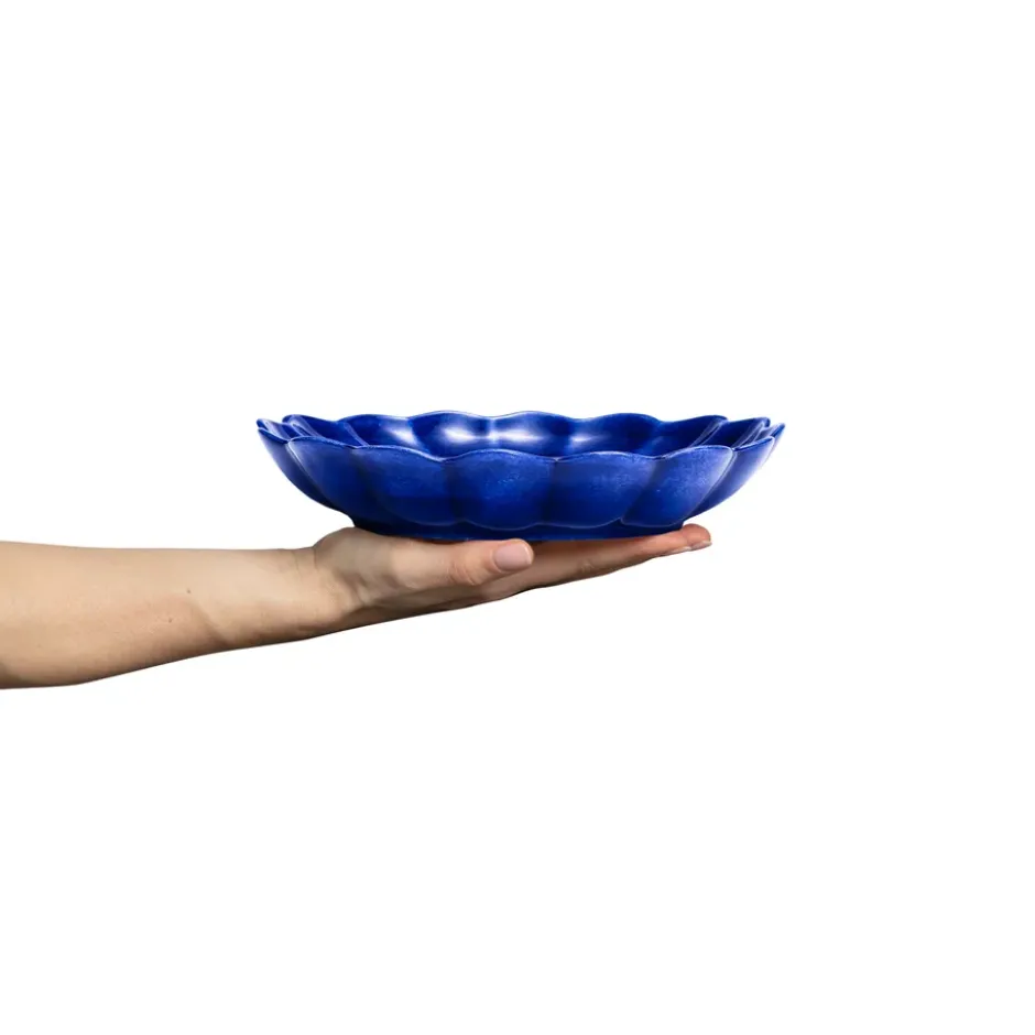 Oyster skål Ø24 cm, Blå