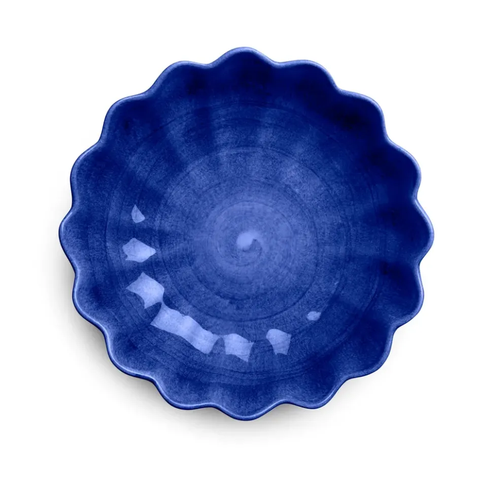 Oyster skål Ø24 cm, Blå
