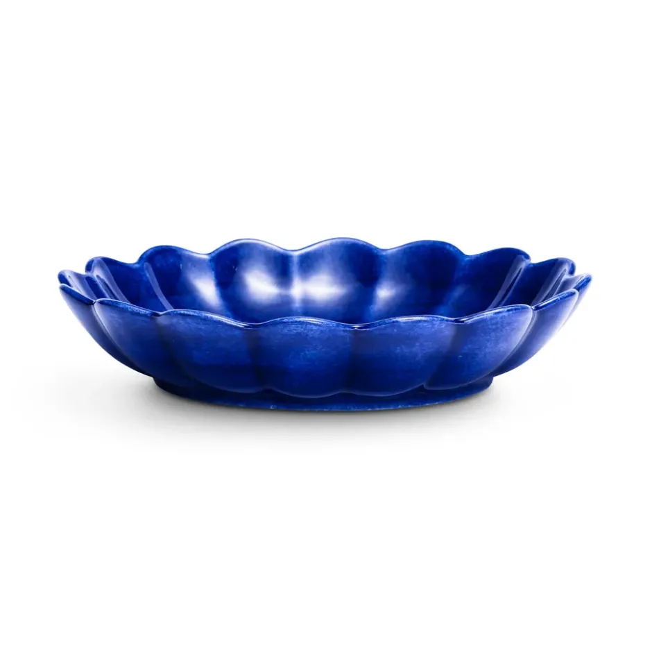 Oyster skål Ø24 cm, Blå