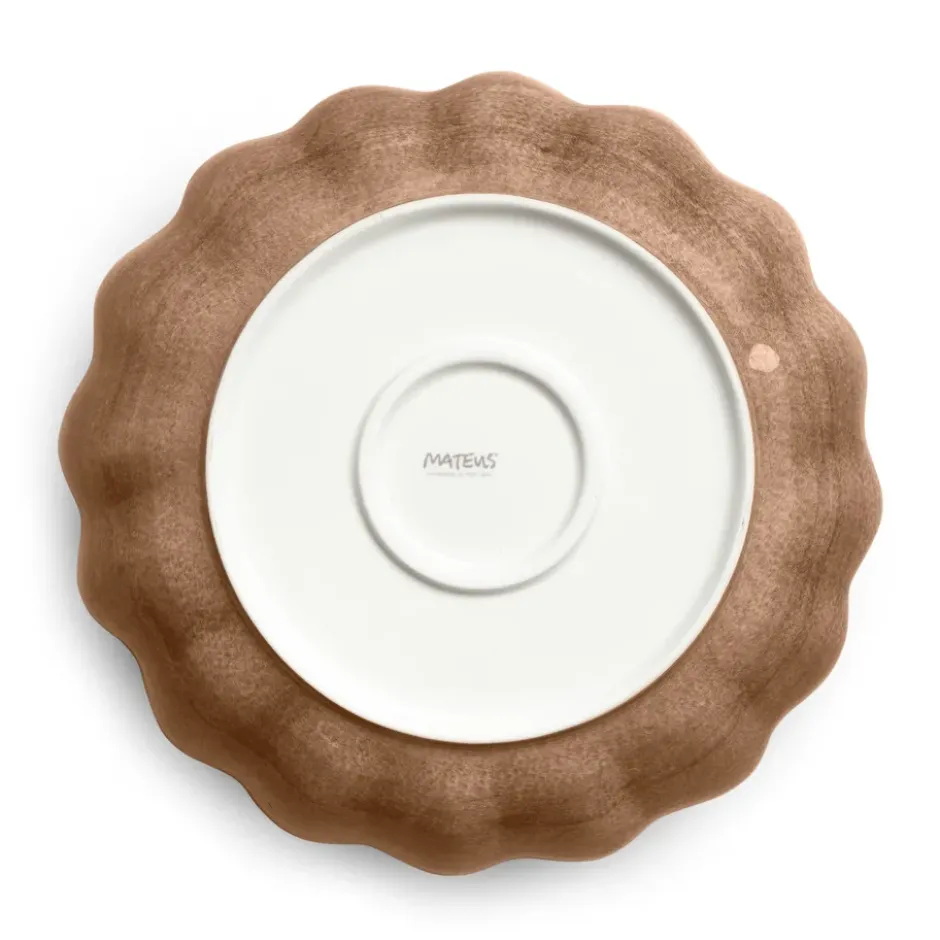 Oyster skål Ø24 cm, Cinnamon