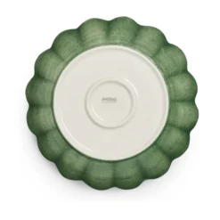 Oyster skål Ø24 cm, Forest green