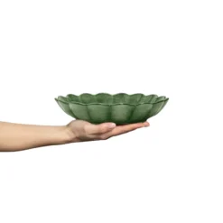 Oyster skål Ø24 cm, Forest green